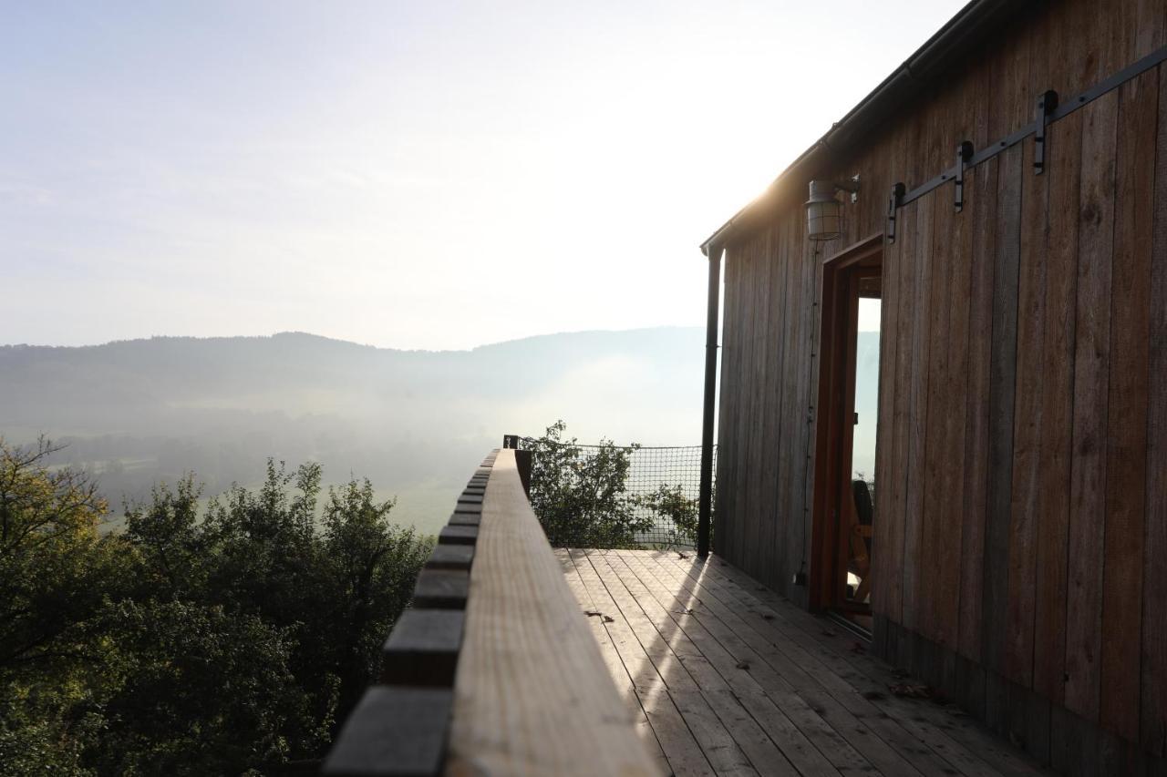 Tri Domky - Tiny Houses Depoltice Bagian luar foto