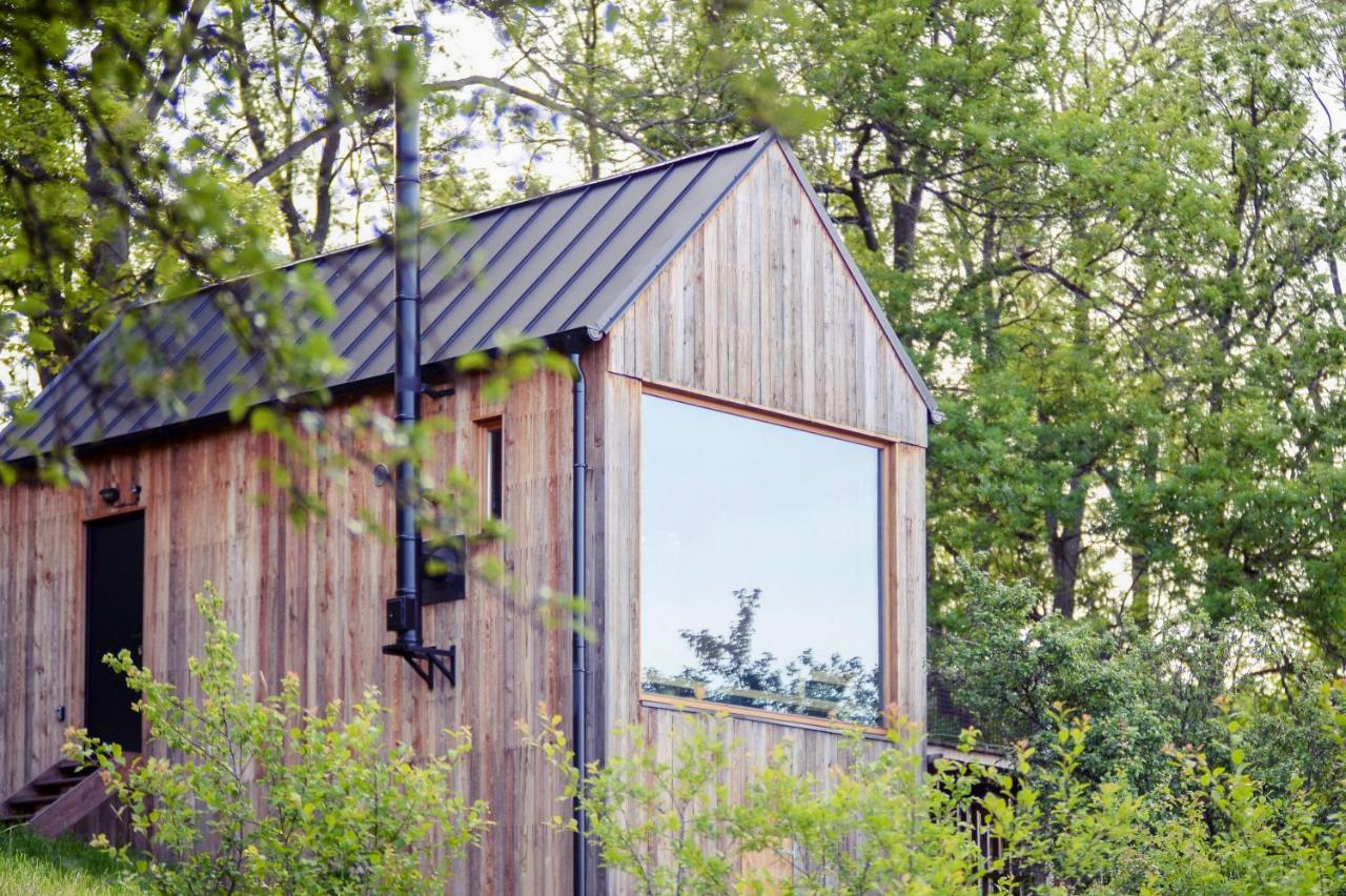 Tri Domky - Tiny Houses Depoltice Bagian luar foto