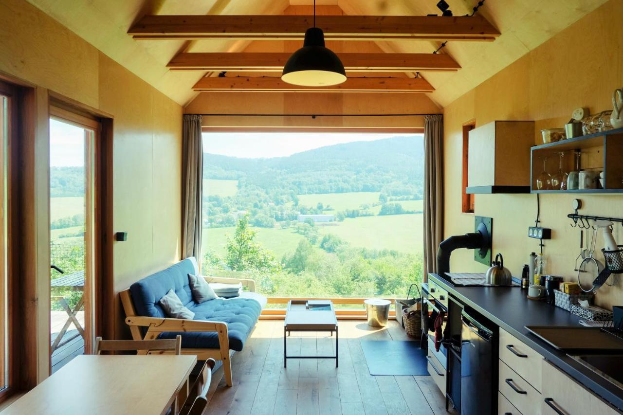 Tri Domky - Tiny Houses Depoltice Bagian luar foto
