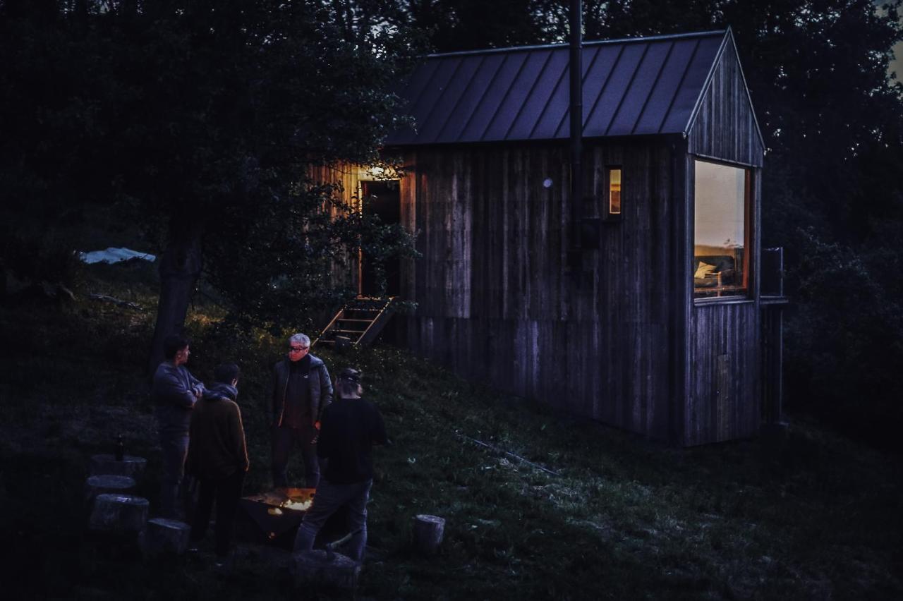 Tri Domky - Tiny Houses Depoltice Bagian luar foto