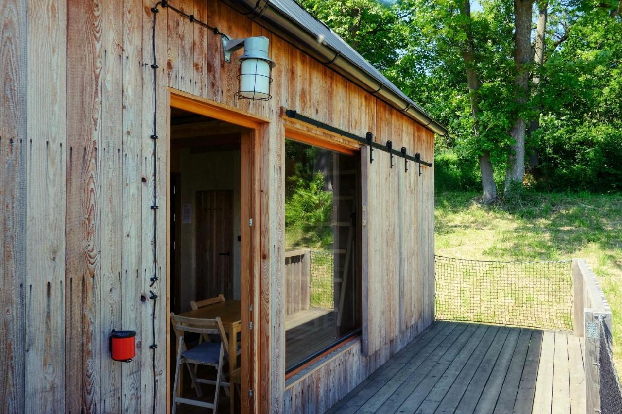 Tri Domky - Tiny Houses Depoltice Bagian luar foto