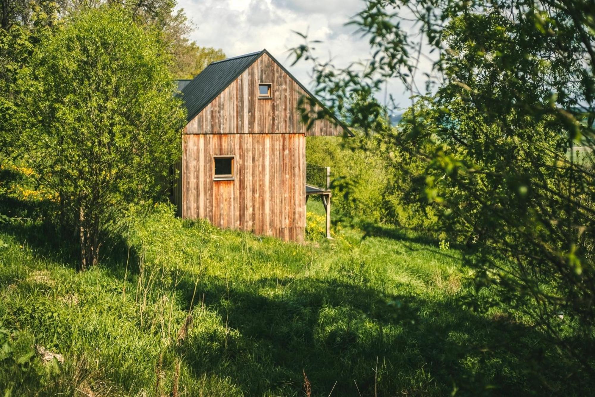Tri Domky - Tiny Houses Depoltice Bagian luar foto