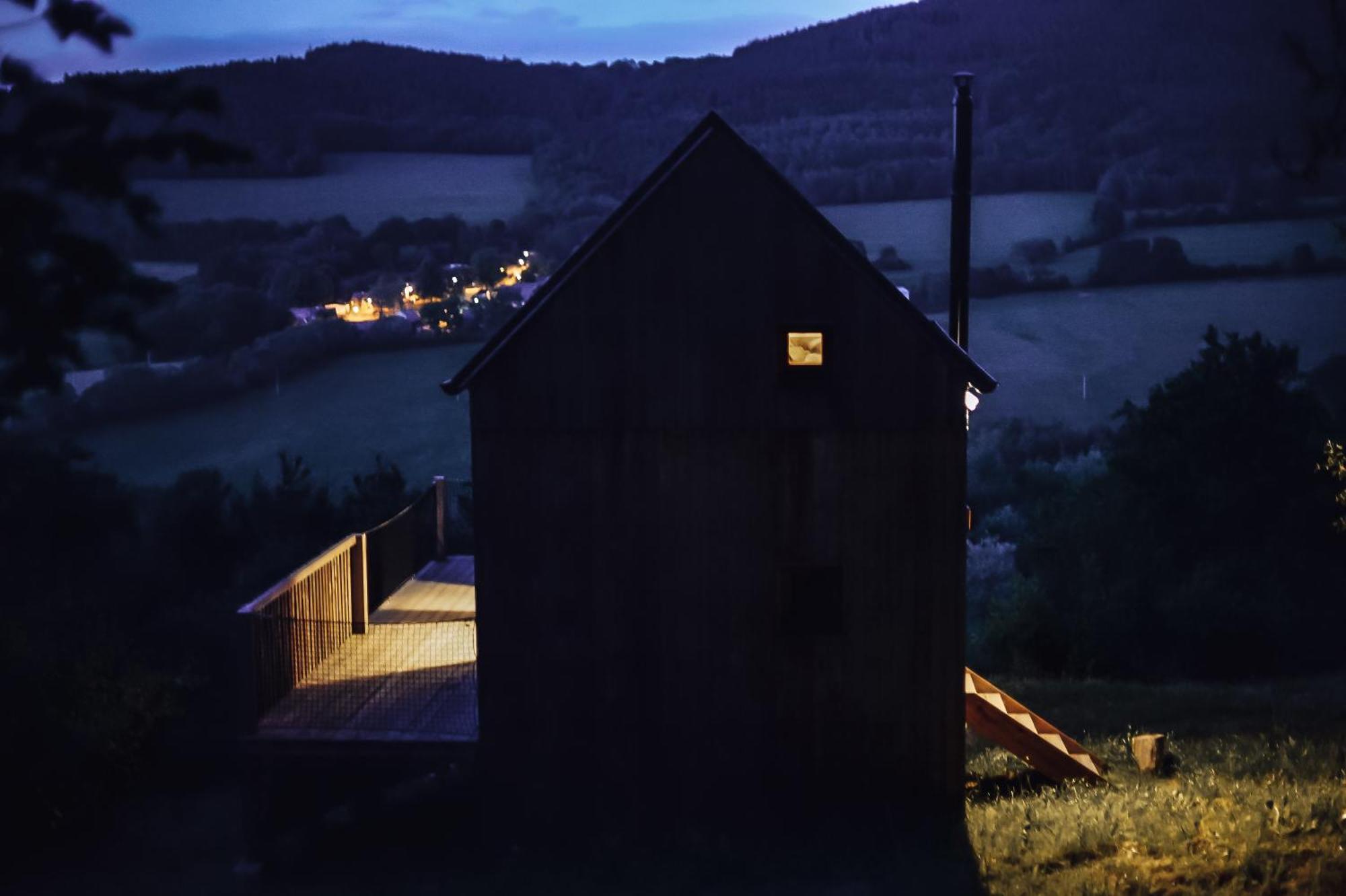 Tri Domky - Tiny Houses Depoltice Bagian luar foto