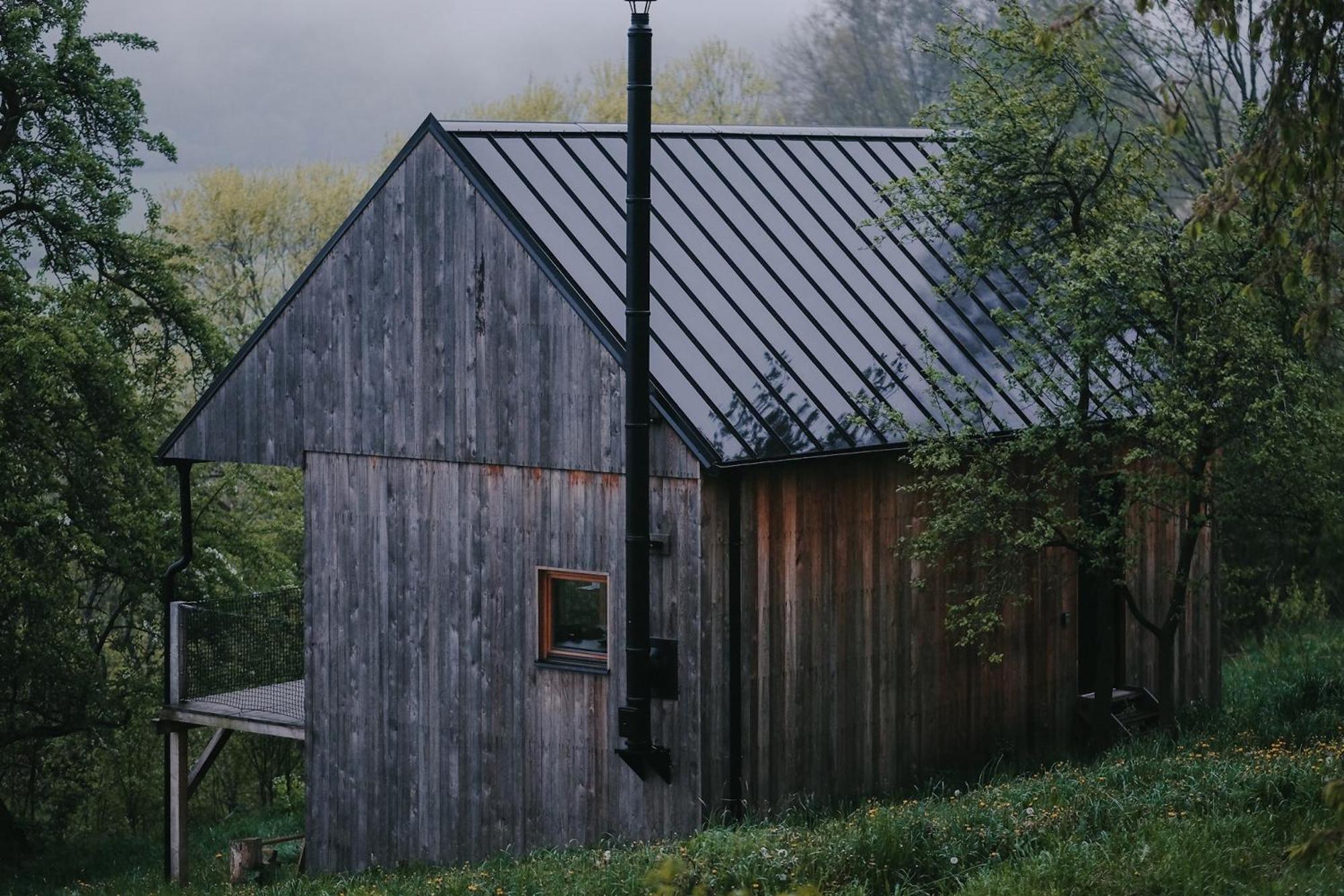 Tri Domky - Tiny Houses Depoltice Bagian luar foto