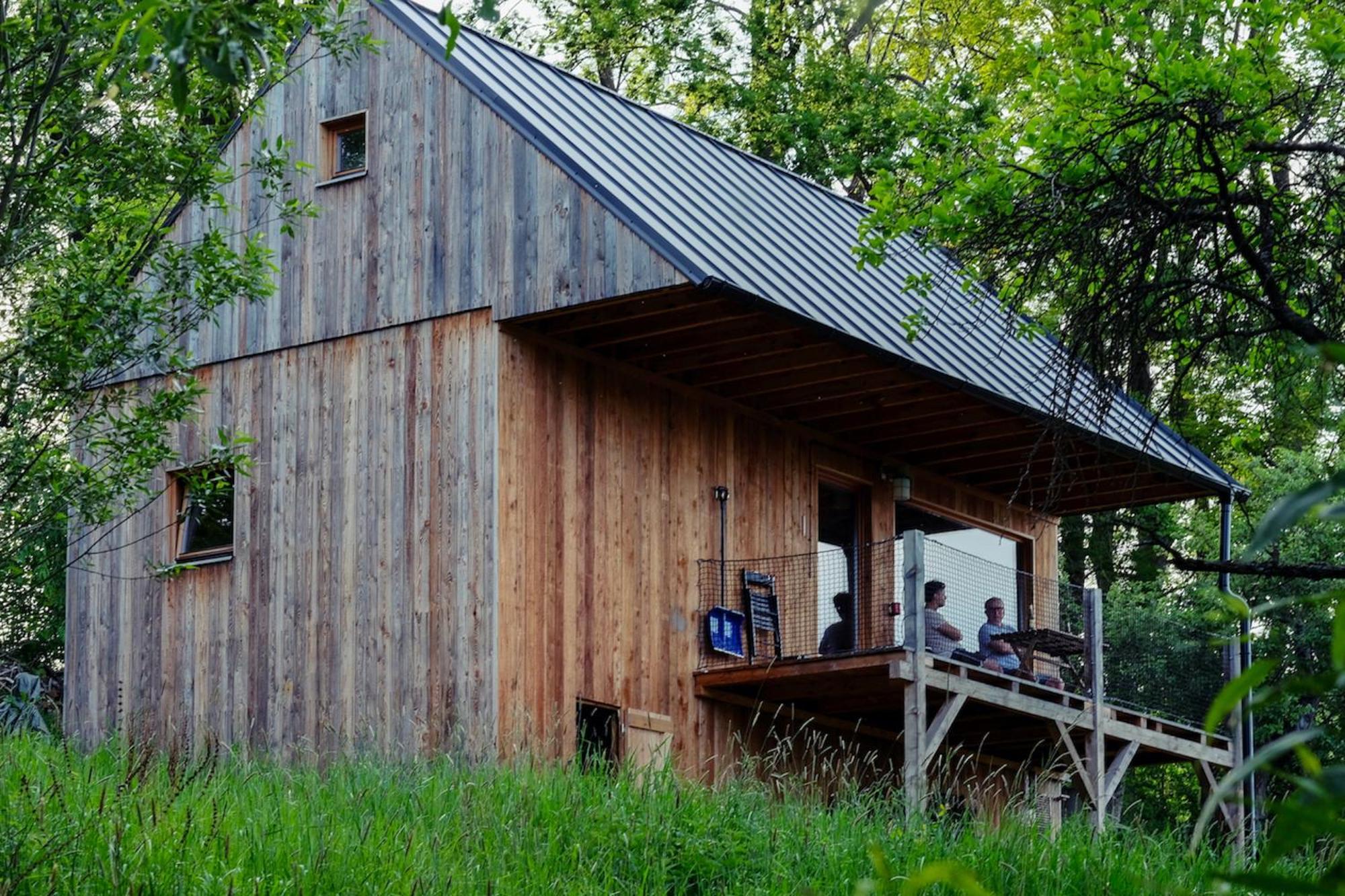 Tri Domky - Tiny Houses Depoltice Bagian luar foto