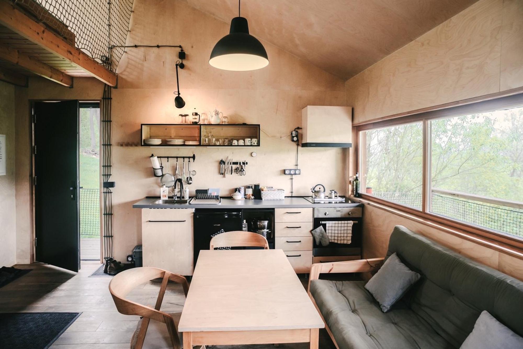 Tri Domky - Tiny Houses Depoltice Bagian luar foto